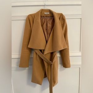 ShowPo Pea Coat in Camel